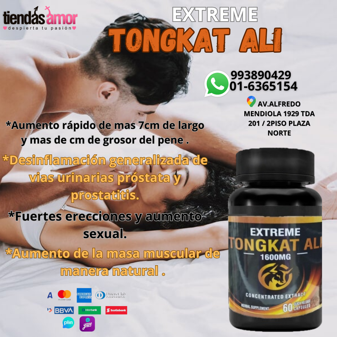 TONGKAT ALI EXTREME SEXSHOP TIENDAS AMOR